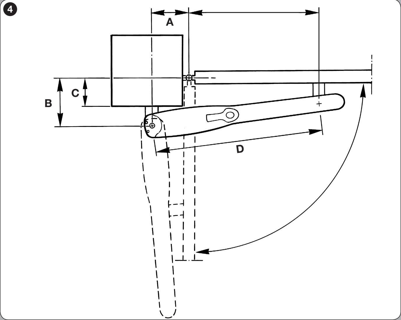 WG3524HS – γεωμετρία A, B, C, D και E για άνοιγμα προς τα μέσα WG3524HS – γεωμετρία A, B, C, D και E για άνοιγμα προς τα μέσα