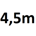 Πλάτος διέλευσης έως 4,5 m