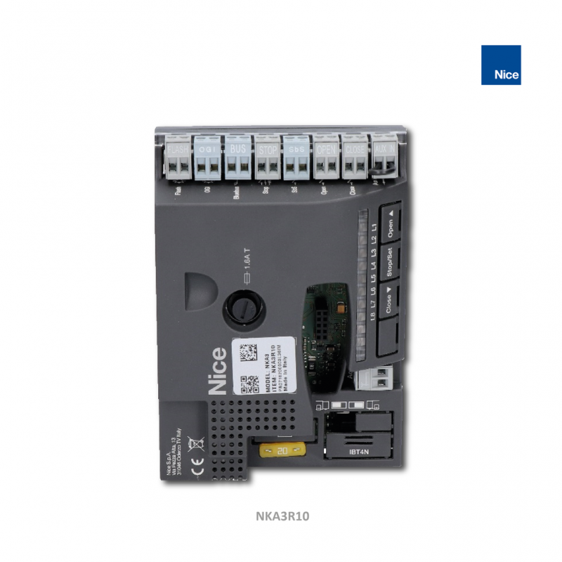 NICE NKA3R10 – μονάδα ελέγχου για τους αυτοματισμούς Naked Sliding NKSL400 και Slight SLH400
