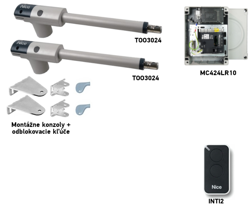 Σετ NICE TOO3024 για 2 φύλλα Σετ NICE TOO3024 για 2 φύλλα