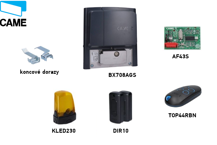Σετ CAME BX708AGS