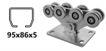 Φορείο CAIS SPEED ME για προφίλ C 95 × 86 × 5 mm