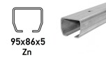 Προφίλ C CAIS 95 × 86 × 5 mm, Zn